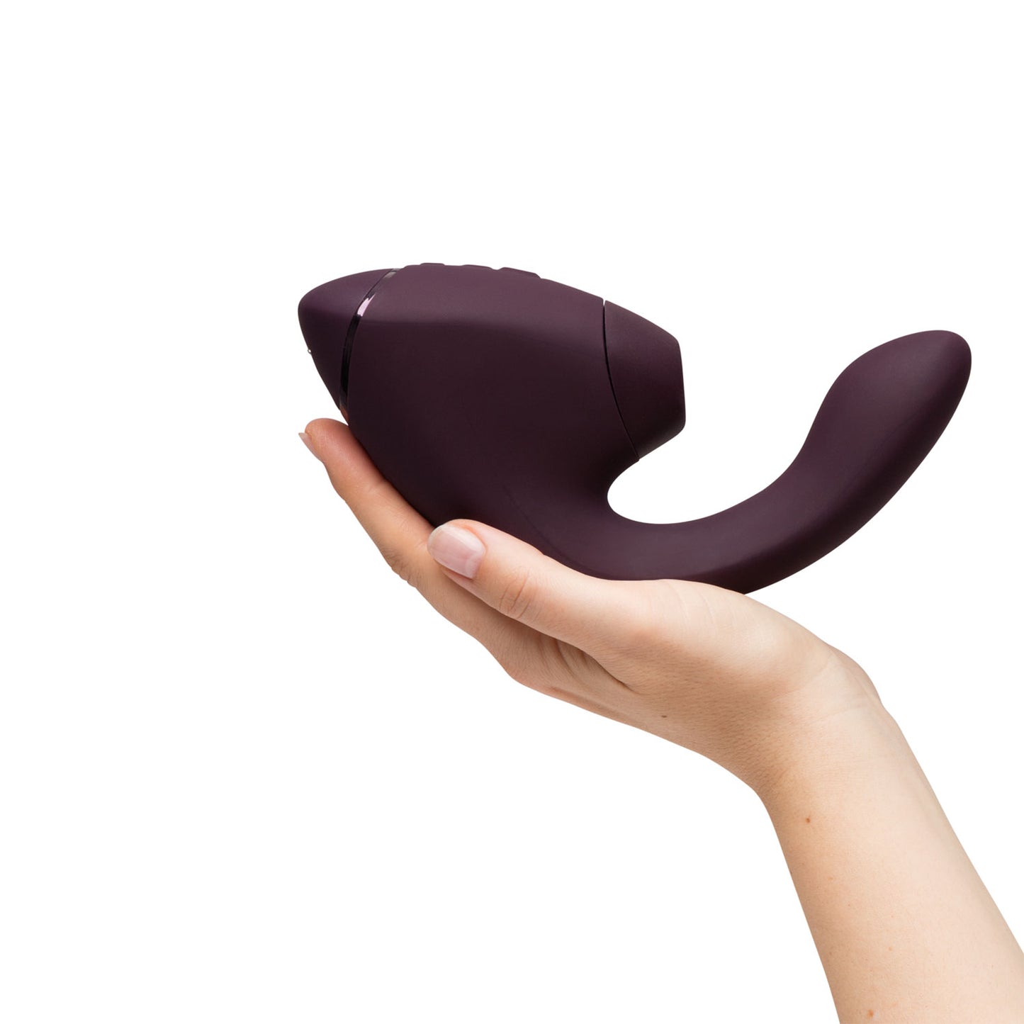 Womanizer - Next Duo Pleasure Air Dual Stimulator Dark Purple