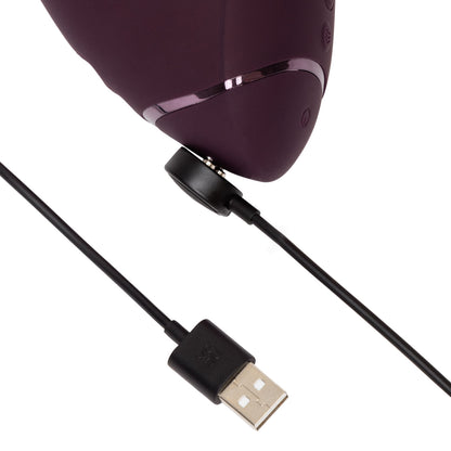 Womanizer - Next Duo Pleasure Air Dual Stimulator Dark Purple