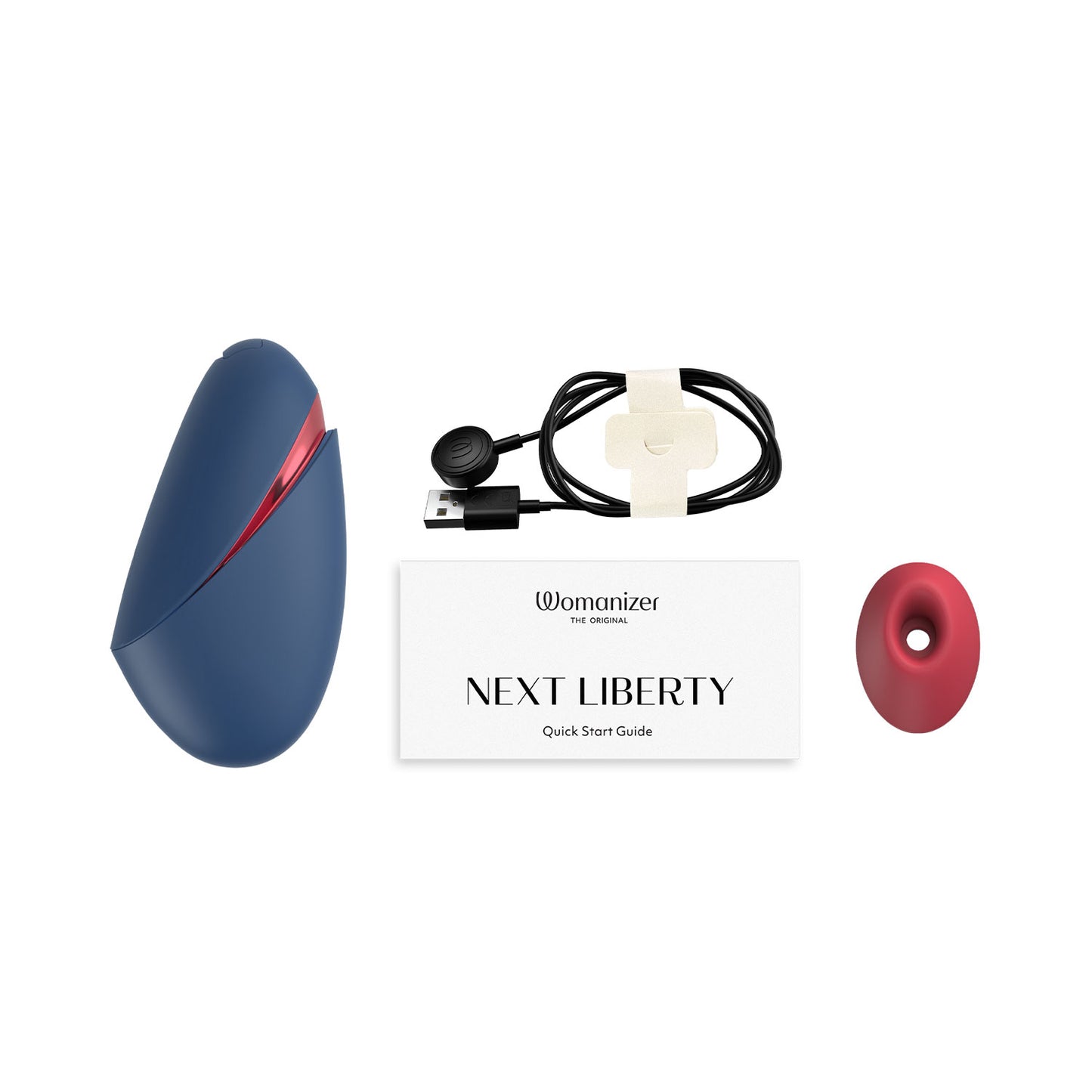 [Pre-Order] Womanizer Next Liberty Blue/Red