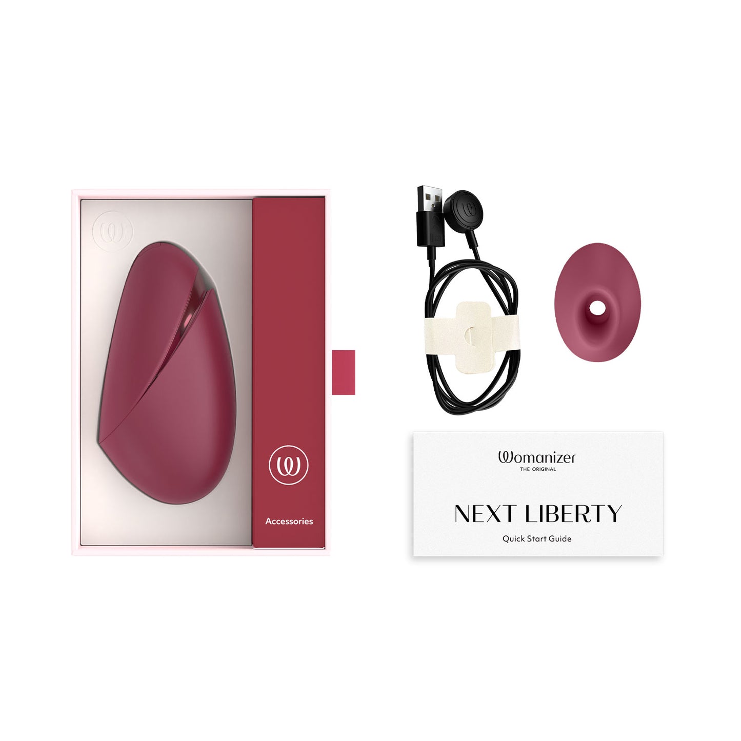 [Pre-Order] Womanizer Next Liberty Bordeaux