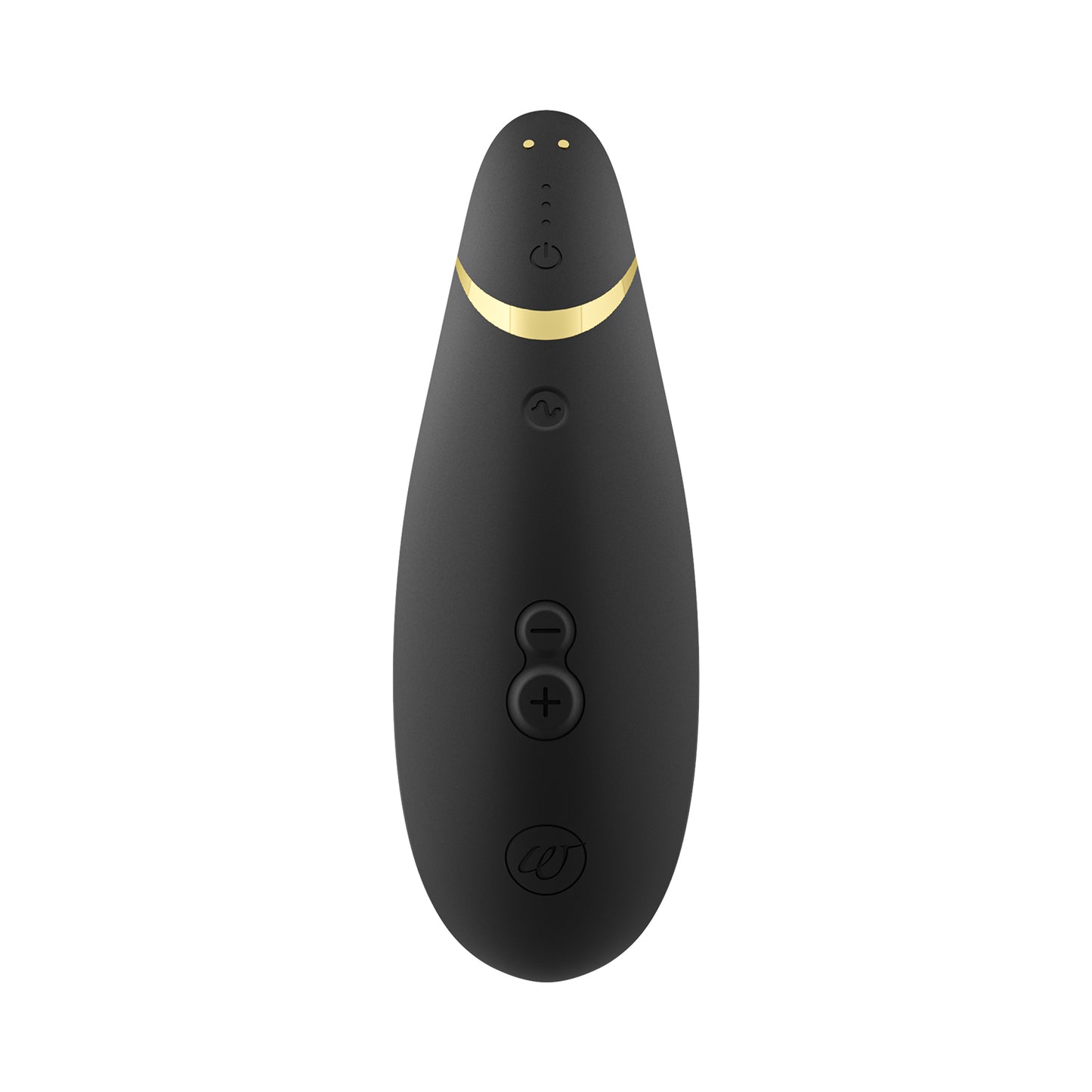 Womanizer - Premium 2 Silicone Rechargeable Clitoral Stimulator Black