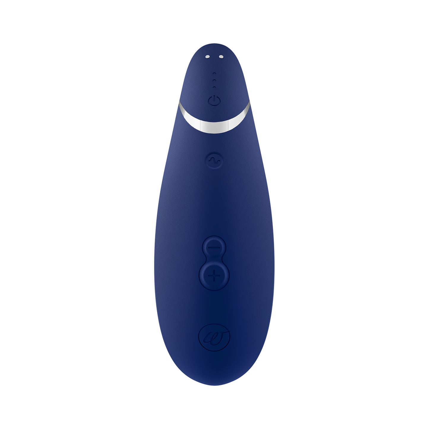 Womanizer - Premium 2 Silicone Rechargeable Clitoral Stimulator Blueberry