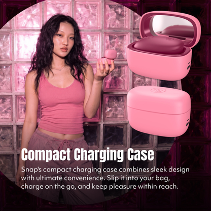 [PRE-ORDER] Womanizer - Snap Clitoral Stimulator Crushed Berry