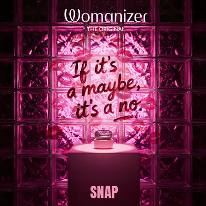 [PRE-ORDER] Womanizer - Snap Clitoral Stimulator Crushed Berry