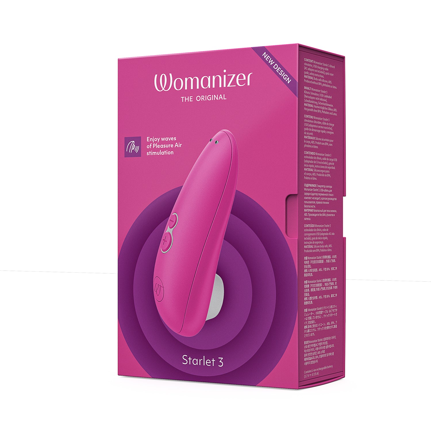 Womanizer - Starlet 3 Rechargeable Clitoral Stimulator Pink