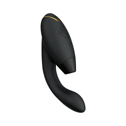 Womanizer - Duo 2 Pleasure Air Clitoral Stimulator and G-spot Vibrator (Black)