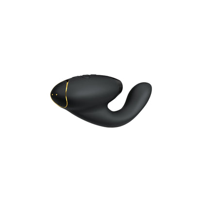 Womanizer - Duo 2 Pleasure Air Clitoral Stimulator and G-spot Vibrator (Black)