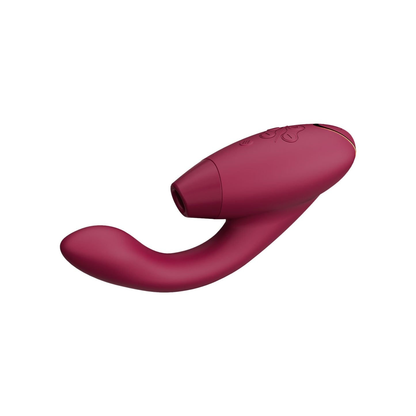 Womanizer - Duo 2 Pleasure Air Clitoral Stimulator and G-spot Vibrator (Bordeaux)