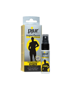 PJUR - SUPERHERO STRONG PERFORMANCE + DELAY SPRAY WITH GINGER EXTRACT FOR MEN 20ML