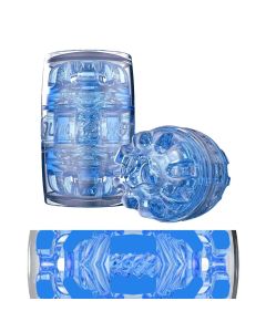 Fleshlight - Quickshot Turbo Blue Ice Compact Male Masturbator