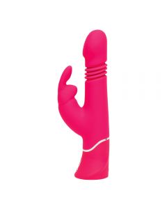 Happy Rabbit - Thrusting Vibrator Hot Pink