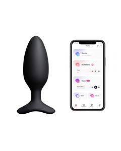 Lovense - Hush 2 (1.75inch) Bluetooth Remote-Controlled Wearable Butt Plug
