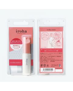 Iroha - Stick light pink × white Lipstick Vibrator