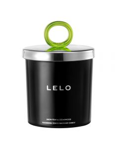 Lelo - Flickering Touch Massage Candle Snow Pear And Cedarwood