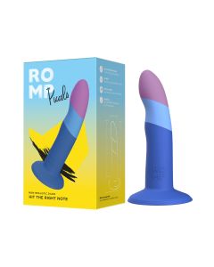 ROMP - Piccolo Hit The Right Note 5.5" Harness Compatible Silicone Suction Cup Dildo 