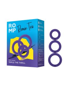 ROMP - Remix Trio 3-piece Silicone Cock Ring