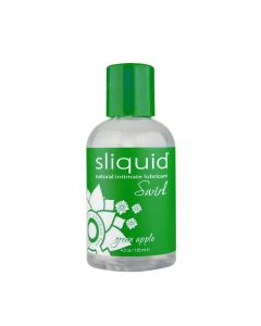 Sliquid - Swirl Natural Intimate Water Based Lubricant Green Apple 4.2 oz. 