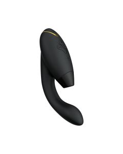 Womanizer - Duo 2 Pleasure Air Clitoral Stimulator and G-spot Vibrator (Black)
